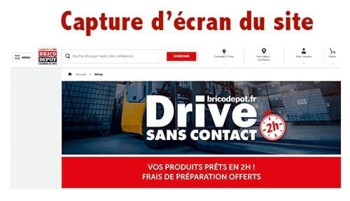 Créer un compte brico dépôt 