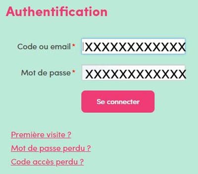 identification compte smeba étudiant