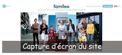 Accéder à famileo.com/register