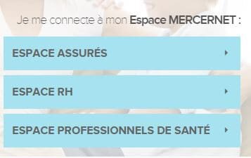 www.mercernet.fr espace assuré
