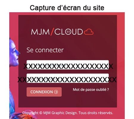 Mjm cloud se connecter
