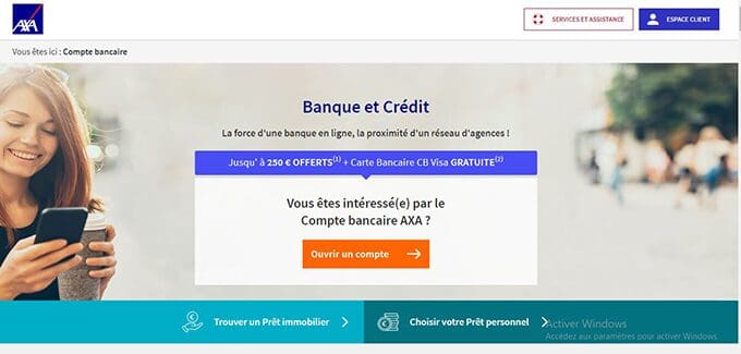 ouvrir compte axa banque en ligne
