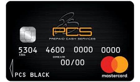 PCS mastercard montant libre