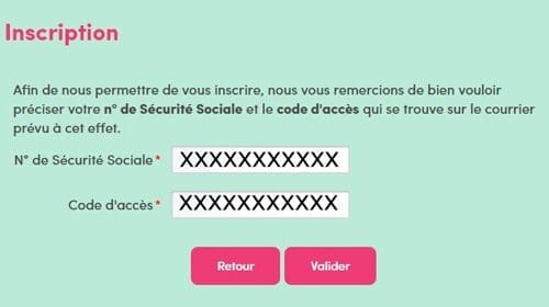 Smeba mutuelle première connexion