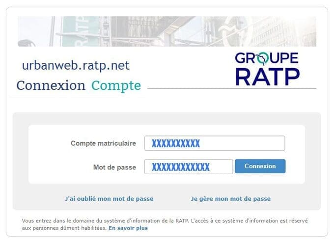 urbanweb ratp.net