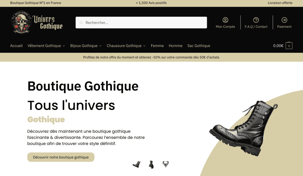Image de la boutique-gothique.com