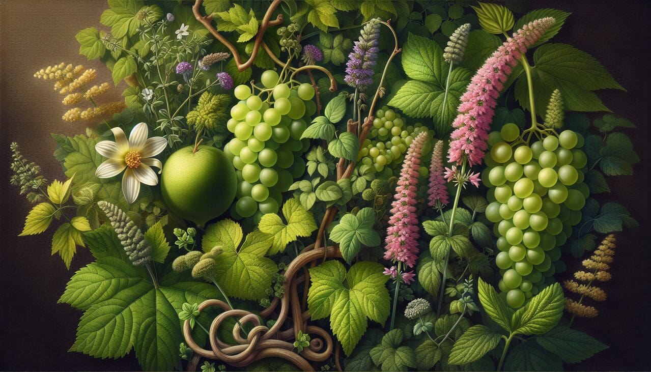 Végétaux en V : Verveine, Vigne, Veltheimia.