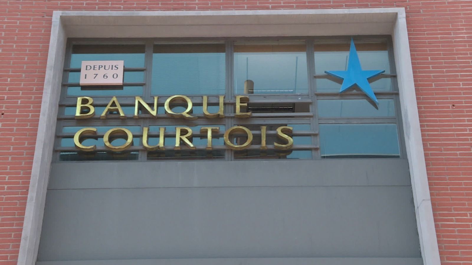 Écran de connexion à l'espace client d'un compte Banque Courtois devenu SG