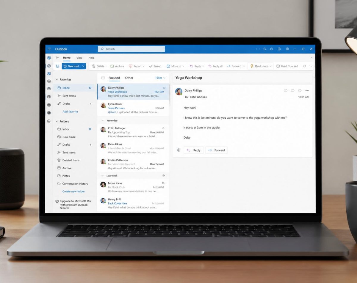 Écran de connexion Outlook permettant d'ouvrir une adresse hotmail.fr