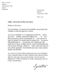 Modèle de lettre au préfet pour régularisation