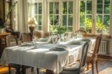 Quelle nappe choisir pour une table à manger ?